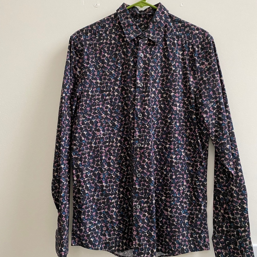 Paul Smith Slim Fit Floral Shirt